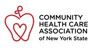 Community Health Care Association of New York State logo with red heart icon
